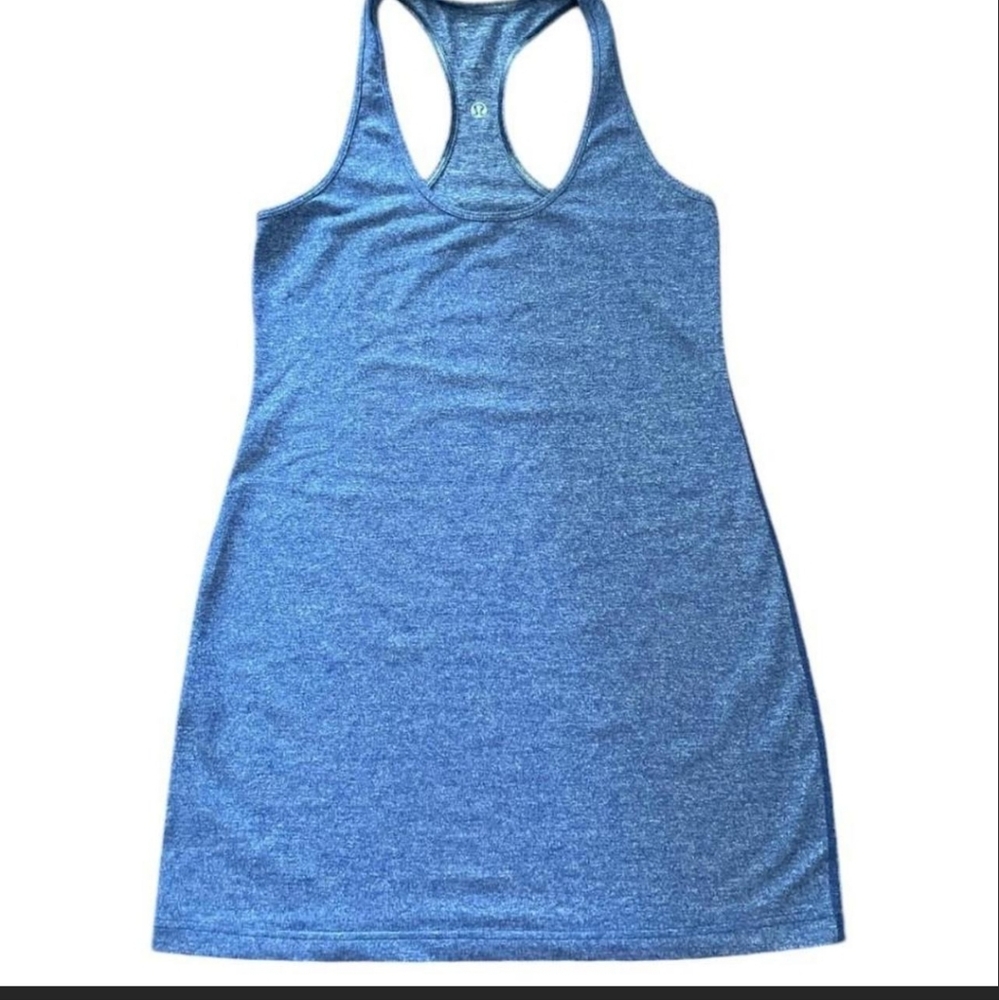 Lululemon blue racer back tank top
